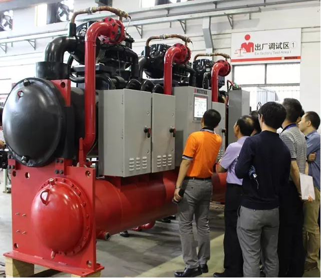 中央空調磁懸浮滿液式水冷機組